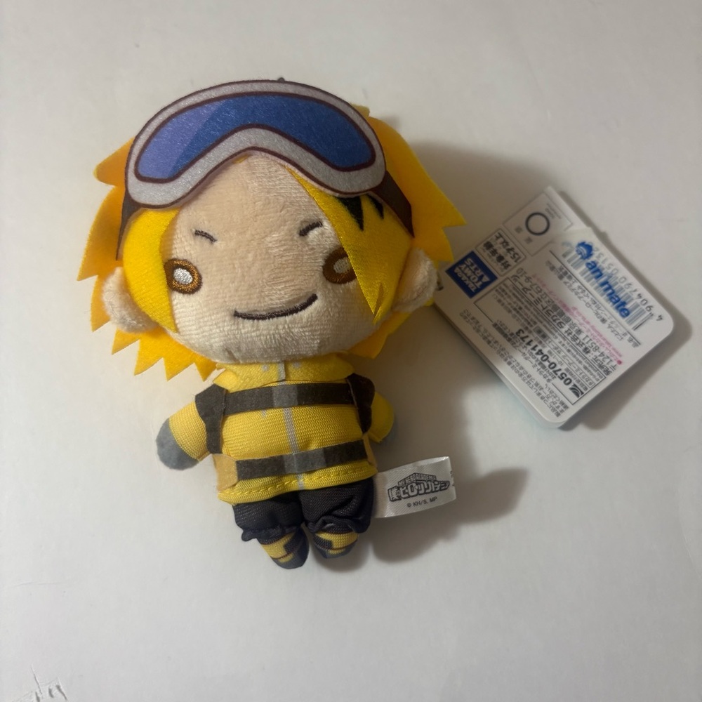NWT My Hero Academia Kaminari Denki Nitotan Mascot Skiing / snowboarding Outfit